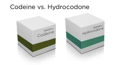 Difference between Codeine vs Hydrocodone 
