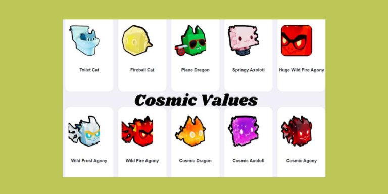 Cosmic Values Pet Sim X