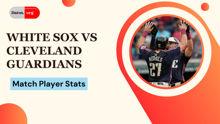 White Sox vs Cleveland Guardians: Match Player Stats