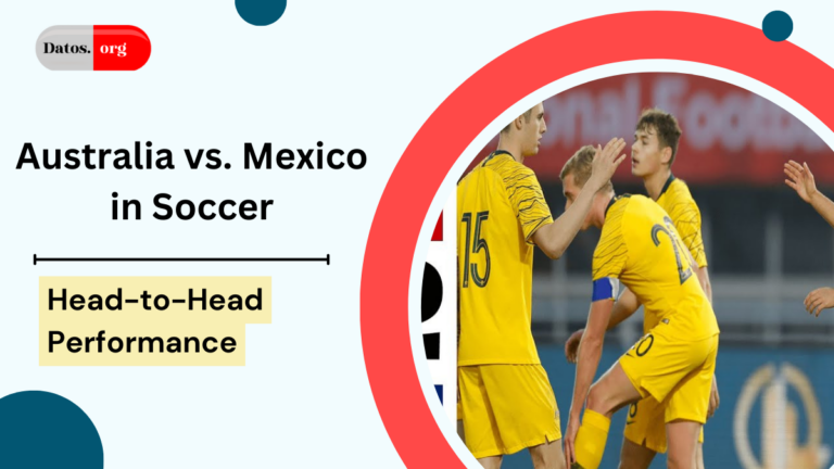 Australia vs. Mexico in Soccer: Head-to-Head Performance