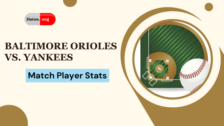 Baltimore Orioles vs. Yankees Match Player Stats