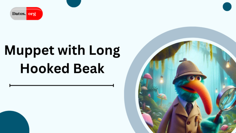 Why Fans Love the Muppet with Long Hooked Beak