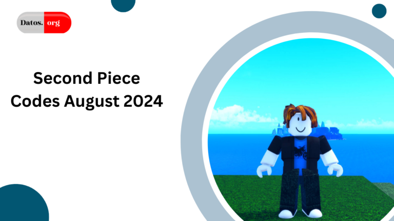 Second Piece Codes August 2024