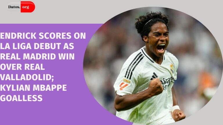 Endrick Scores on La Liga Debut as Real Madrid Win Over Real Valladolid; Kylian Mbappe Goalless