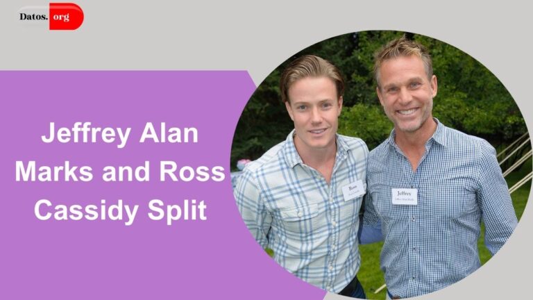 Jeffrey Alan Marks and Ross Cassidy Split