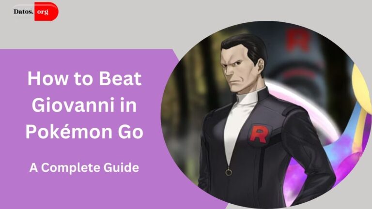 How to Beat Giovanni in Pokémon Go