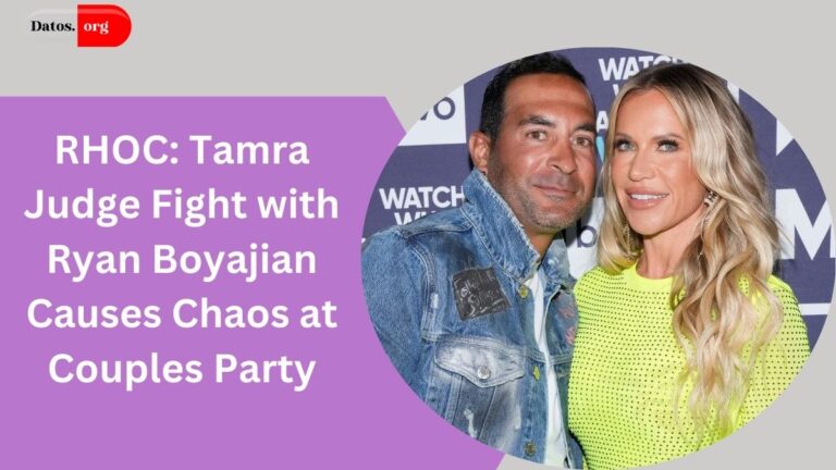 RHOC: Tamra Judge's Fight with Ryan Boyajian Causes Chaos at Couples Party