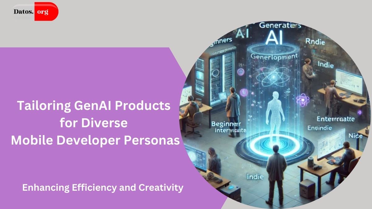 Tailoring GenAI Products for Diverse Mobile Developer Personas: Enhancing Efficiency and Creativity