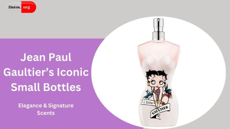 Jean Paul Gaultier’s Iconic Small Bottles: Compact Elegance & Signature Scents