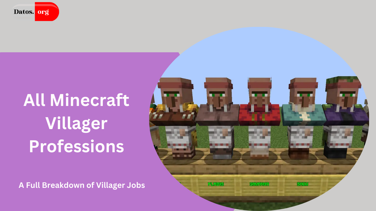 All Minecraft Villager Professions