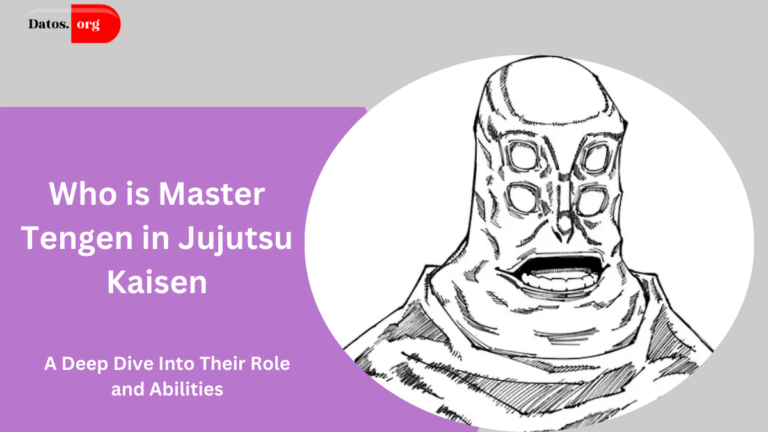 Who is Master Tengen in Jujutsu Kaisen