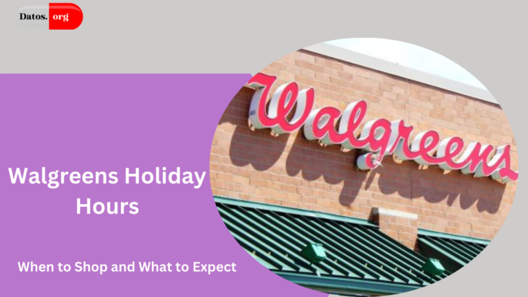 Walgreens Holiday Hours