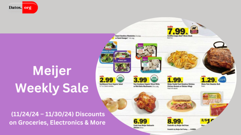 Meijer Weekly Sale