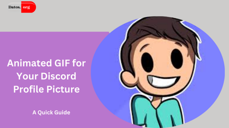 Animated GIF for Your Discord Profile Picture