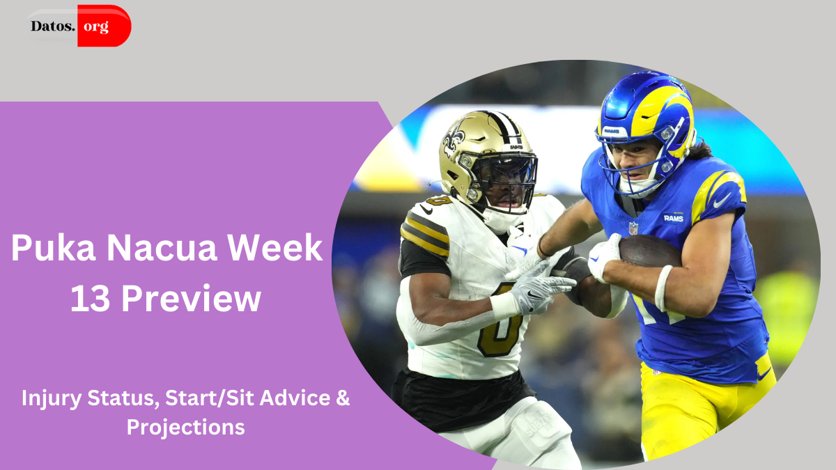 Puka Nacua Week 13 Preview