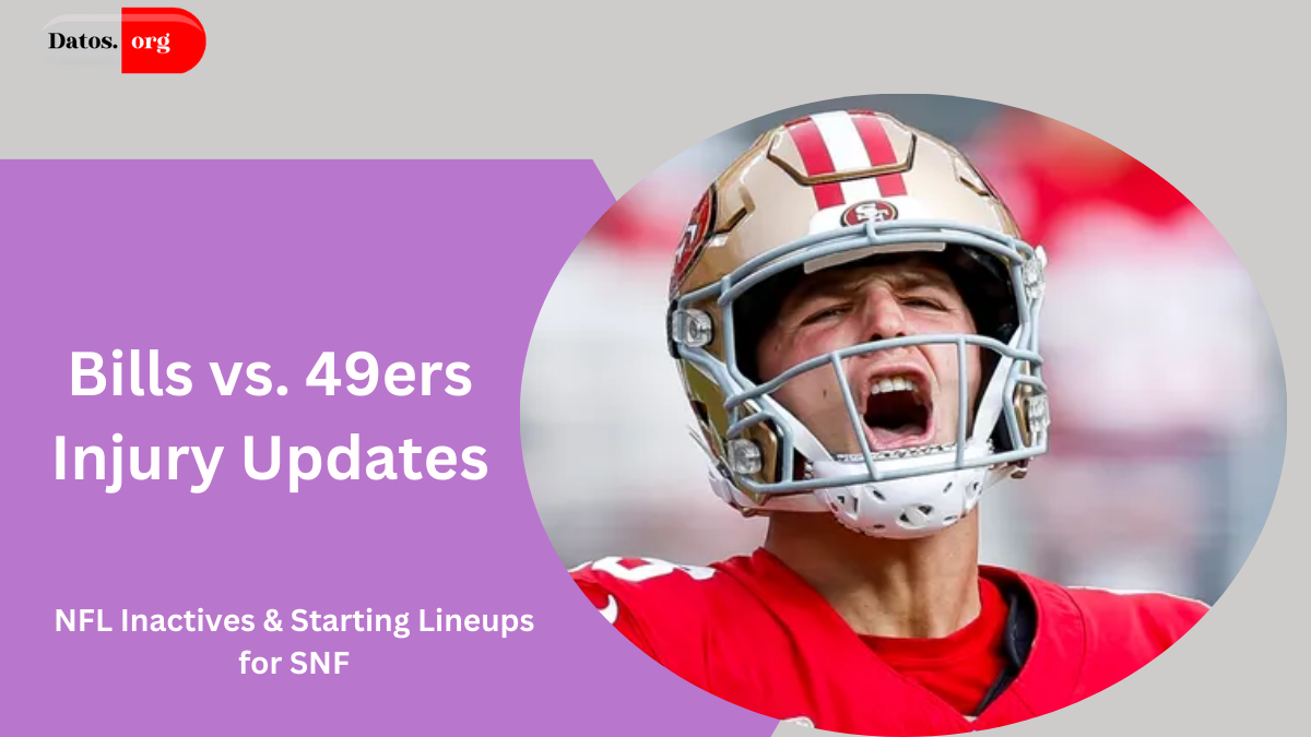 Bills vs. 49ers Injury Updates