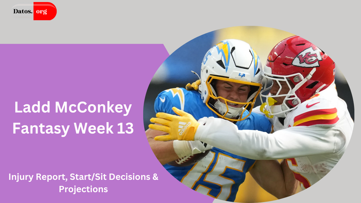 Ladd McConkey Fantasy Week 13