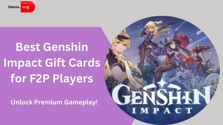 Best Genshin Impact Gift Cards for F2P Players