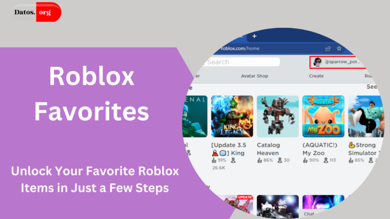 Roblox Favorites