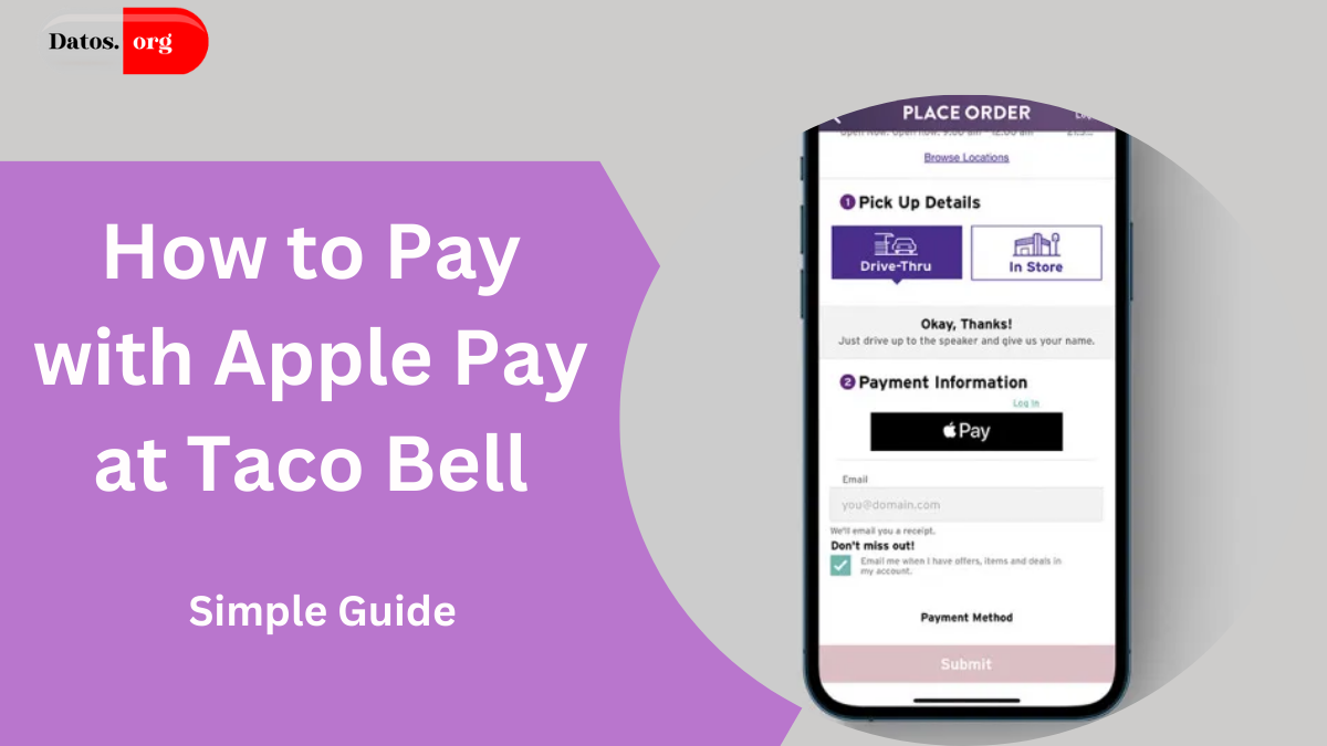 How to Pay with Apple Pay at Taco Bell