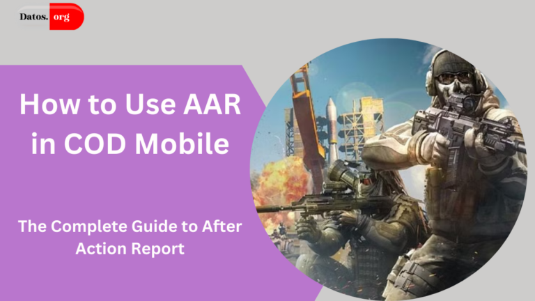 How to Use AAR in COD Mobile