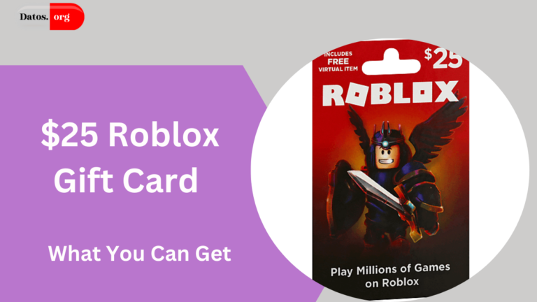 $25 Roblox Gift Card