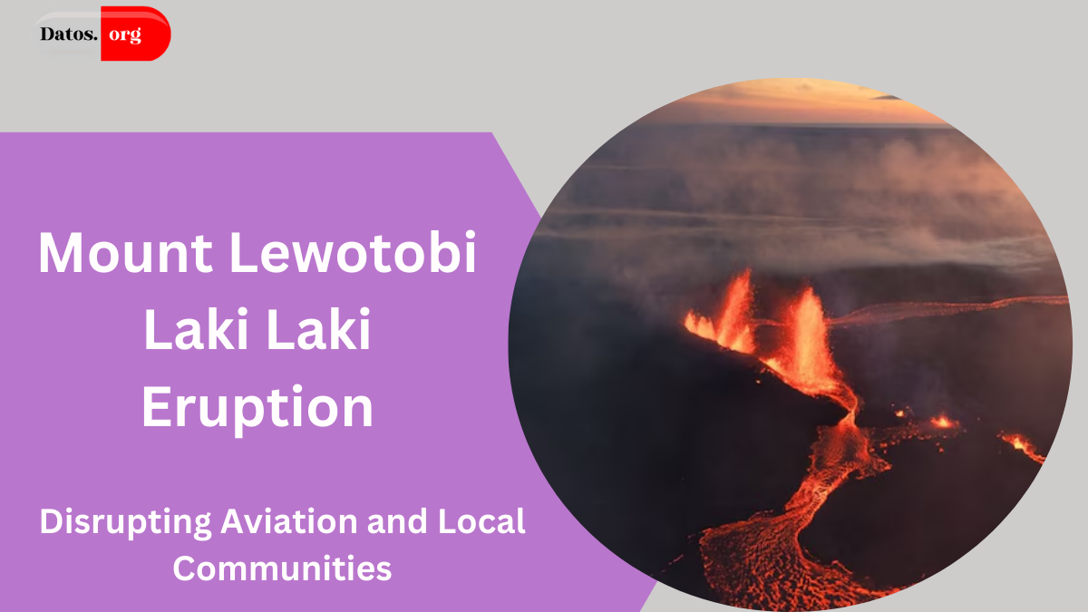 Mount Lewotobi Laki Laki Eruption