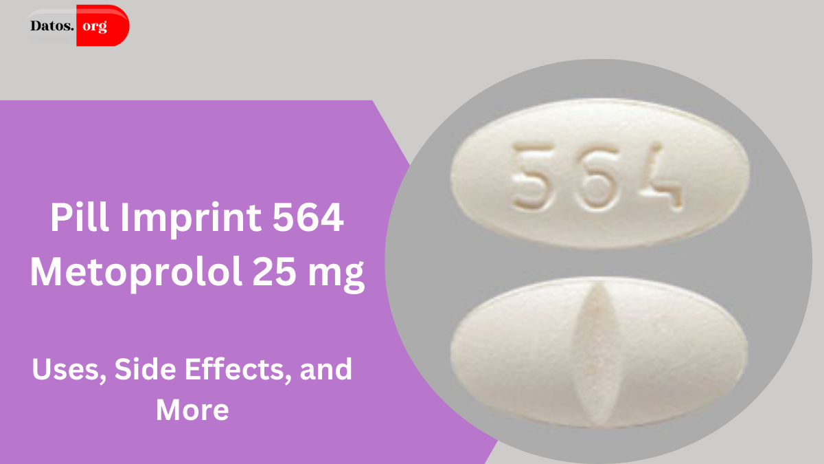 Pill Imprint 564 Metoprolol 25 mg