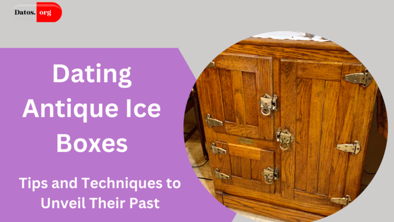 Dating Antique Ice Boxes